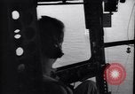 Image of crew in cockpit of airship New York City USA, 1945, second 18 stock footage video 65675039817