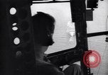 Image of crew in cockpit of airship New York City USA, 1945, second 20 stock footage video 65675039817