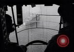 Image of crew in cockpit of airship New York City USA, 1945, second 23 stock footage video 65675039817