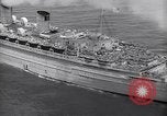 Image of crew in cockpit of airship New York City USA, 1945, second 48 stock footage video 65675039817