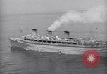 Image of crew in cockpit of airship New York City USA, 1945, second 53 stock footage video 65675039817