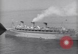 Image of crew in cockpit of airship New York City USA, 1945, second 55 stock footage video 65675039817