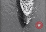 Image of RMS Queen Mary with troops returning home New York City USA, 1945, second 10 stock footage video 65675039818