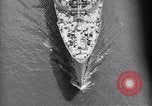 Image of RMS Queen Mary with troops returning home New York City USA, 1945, second 13 stock footage video 65675039818