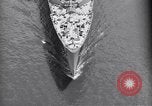 Image of RMS Queen Mary with troops returning home New York City USA, 1945, second 16 stock footage video 65675039818