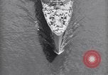 Image of RMS Queen Mary with troops returning home New York City USA, 1945, second 18 stock footage video 65675039818