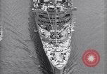 Image of RMS Queen Mary with troops returning home New York City USA, 1945, second 24 stock footage video 65675039818