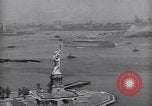 Image of RMS Queen Mary with troops returning home New York City USA, 1945, second 41 stock footage video 65675039818