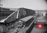 Image of SS Normandie salvage New York City USA, 1943, second 46 stock footage video 65675039820