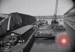 Image of SS Normandie salvage New York City USA, 1943, second 52 stock footage video 65675039820