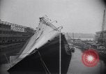 Image of SS Normandie capsized New York City USA, 1943, second 25 stock footage video 65675039821