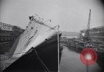 Image of SS Normandie capsized New York City USA, 1943, second 29 stock footage video 65675039821