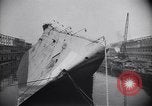 Image of SS Normandie capsized New York City USA, 1943, second 36 stock footage video 65675039821