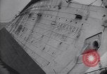 Image of SS Normandie capsized New York City USA, 1943, second 39 stock footage video 65675039821