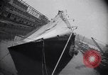 Image of SS Normandie capsized New York City USA, 1943, second 43 stock footage video 65675039821