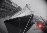 Image of SS Normandie capsized New York City USA, 1943, second 45 stock footage video 65675039821