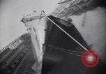 Image of SS Normandie capsized New York City USA, 1943, second 52 stock footage video 65675039821