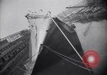Image of SS Normandie capsized New York City USA, 1943, second 54 stock footage video 65675039821