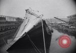 Image of SS Normandie capsized New York City USA, 1943, second 56 stock footage video 65675039821
