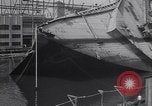 Image of SS Normandie accident New York City USA, 1943, second 12 stock footage video 65675039823