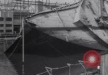 Image of SS Normandie accident New York City USA, 1943, second 13 stock footage video 65675039823