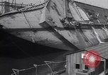 Image of SS Normandie accident New York City USA, 1943, second 18 stock footage video 65675039823