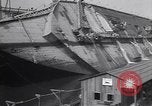 Image of SS Normandie accident New York City USA, 1943, second 19 stock footage video 65675039823
