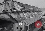 Image of SS Normandie accident New York City USA, 1943, second 26 stock footage video 65675039823