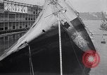 Image of SS Normandie accident New York City USA, 1943, second 27 stock footage video 65675039823