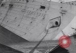 Image of SS Normandie accident New York City USA, 1943, second 35 stock footage video 65675039823