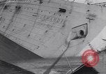 Image of SS Normandie accident New York City USA, 1943, second 38 stock footage video 65675039823