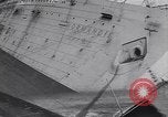 Image of SS Normandie accident New York City USA, 1943, second 39 stock footage video 65675039823