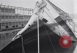 Image of SS Normandie accident New York City USA, 1943, second 58 stock footage video 65675039823