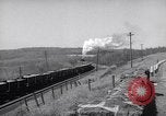 Image of Steam locomotives pulling ore-carrier trains United States USA, 1957, second 4 stock footage video 65675039825