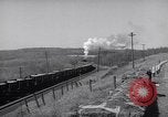 Image of Steam locomotives pulling ore-carrier trains United States USA, 1957, second 6 stock footage video 65675039825