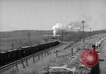 Image of Steam locomotives pulling ore-carrier trains United States USA, 1957, second 7 stock footage video 65675039825