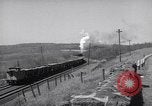 Image of Steam locomotives pulling ore-carrier trains United States USA, 1957, second 14 stock footage video 65675039825