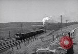 Image of Steam locomotives pulling ore-carrier trains United States USA, 1957, second 20 stock footage video 65675039825