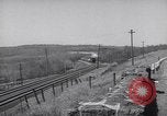 Image of Steam locomotives pulling ore-carrier trains United States USA, 1957, second 40 stock footage video 65675039825