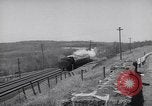Image of Steam locomotives pulling ore-carrier trains United States USA, 1957, second 57 stock footage video 65675039825