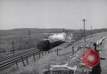 Image of Steam locomotives pulling ore-carrier trains United States USA, 1957, second 58 stock footage video 65675039825