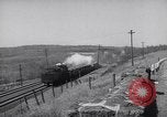 Image of Steam locomotives pulling ore-carrier trains United States USA, 1957, second 60 stock footage video 65675039825