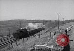 Image of Steam locomotives pulling ore-carrier trains United States USA, 1957, second 61 stock footage video 65675039825