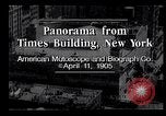 Immagine di Panorama da Times building New York City USA, 1905, secondo 7 filmato di repertorio 65675039829