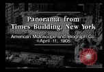 Immagine di Panorama da Times building New York City USA, 1905, secondo 10 filmato di repertorio 65675039829
