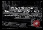 Immagine di Panorama da Times building New York City USA, 1905, secondo 11 filmato di repertorio 65675039829