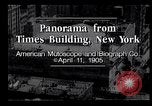 Immagine di Panorama da Times building New York City USA, 1905, secondo 12 filmato di repertorio 65675039829