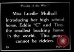 Image Lucille Mulhall United States USA, 1927, de la seconde 41 séquences d'archives historiques vidéo 65675039841
