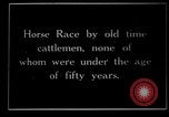 Image of old cattlemen racing horses United States USA, 1927, second 1 stock footage video 65675039843