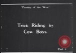 Standbild cowboys United States USA, 1927, aus Sekunde 1 historischem Filmmaterial Videoclip 65675039845